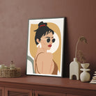 Bold Glamour – Modern Fashion Woman Wall Art Print 2 : 3 Vertical Premium Wall Art Canvas by MeriDeewar