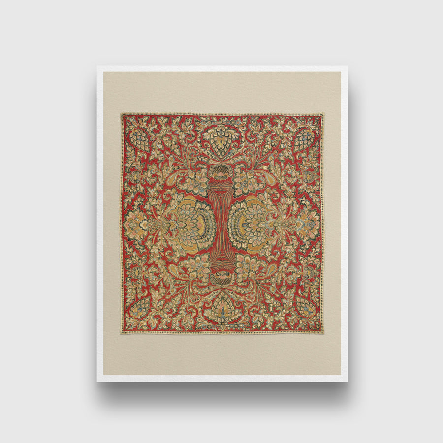 British Tapestry 3 : 4 Vertical New Premium Wall Art Canvas by MeriDeewar