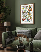 Butterflies Artwork 3 : 4 Vertical New Premium Wall Art Canvas by MeriDeewar