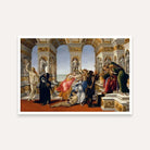 Calumny of Apelles by Botticelli – Renaissance Wall Painting for Living Room | Classic Art Print 3 : 2 Horizontal Premium Wall Art Canvas by MeriDeewar