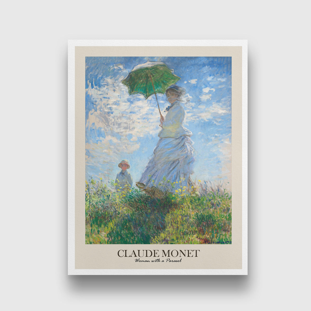 Claude Monet and Vincent Van ogh Wall Art Set of 6 Walls Premium Wall Art Canvas by MeriDeewar