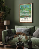 Claude Monet The Japanese Footbridge Painting 3 : 4 Vertical New Premium Wall Art Canvas by MeriDeewar