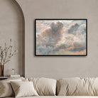 Cloud Reverie | Elegant Cloudscape Wall Art Painting by MeriDeewar.com 2 : 3 Horizontal Premium Wall Art Canvas by MeriDeewar