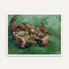 Crab Still Life Painting by Van Gogh | Nature Wall Art for Living Room | Giclée Print 5 : 4 Horizontal Premium Wall Art Canvas by MeriDeewar