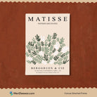 Cutotuts(Colorful Green) by Henri Matisse 3 : 4 Vertical New Premium Wall Art Canvas by MeriDeewar