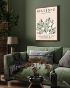 Cutotuts(Colorful Green) by Henri Matisse 3 : 4 Vertical New Premium Wall Art Canvas by MeriDeewar