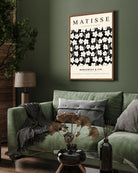 Daisy Black Poster by Henri Matisse 3 : 4 Vertical New Premium Wall Art Canvas by MeriDeewar