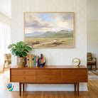 Deccan Hills After Rain | Panoramic Landscape Art 3 : 2 Horizontal Premium Wall Art Canvas by MeriDeewar