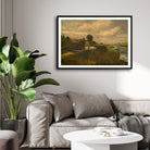 Elegant River View Art  – Transform Your Walls 2 : 3 Horizontal Premium Wall Art Canvas by MeriDeewar
