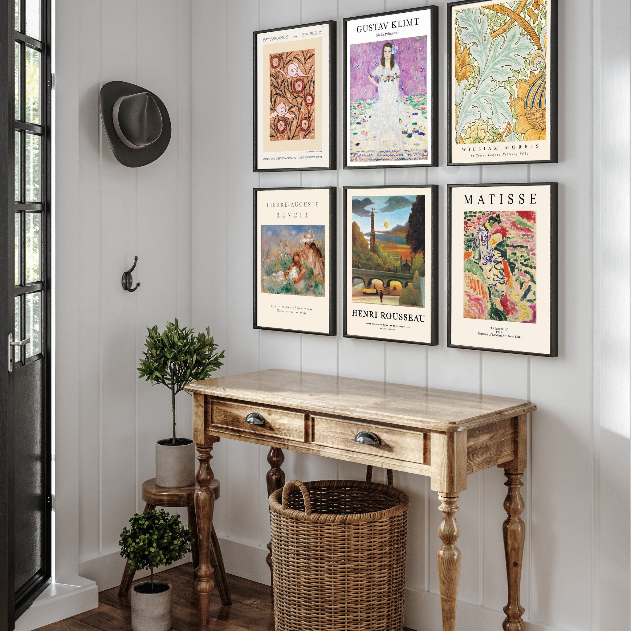 Exhibition Gallery Wall Set Of 6 Walls Premium Wall Art Canvas by MeriDeewar