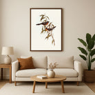 Exquisite Bird Scene Painting - Elevate Your Walls 2 : 3 Vertical Premium Wall Art Canvas by MeriDeewar
