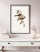 Exquisite Bird Scene Painting - Elevate Your Walls 2 : 3 Vertical Premium Wall Art Canvas by MeriDeewar
