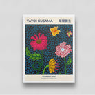 Flower painting by Yayoi Kusama 3 : 4 Vertical New Premium Wall Art Canvas by MeriDeewar