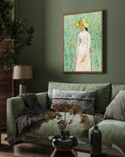 Girl in White by Vincent Van Gogh 3 : 4 Vertical New Premium Wall Art Canvas by MeriDeewar