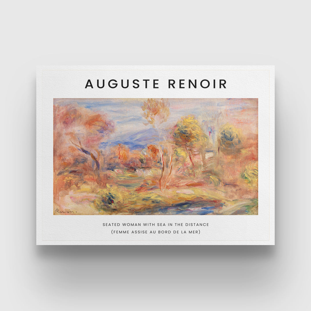 Glade Painting by Pierre-Auguste Renoir 3 : 4 Horizontal New Premium Wall Art Canvas by MeriDeewar