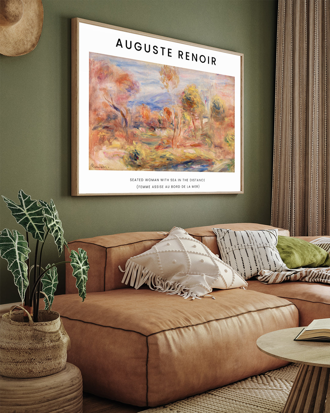 Glade Painting by Pierre-Auguste Renoir 3 : 4 Horizontal New Premium Wall Art Canvas by MeriDeewar