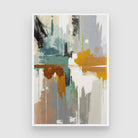 Golden Veins – Luxury Textured Abstract Wall Art 2 : 3 Vertical Premium Wall Art Canvas by MeriDeewar