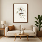 Graceful Bird Artwork: Perfect Wall Décor - MeriDeewar.com 2 : 3 Vertical Premium Wall Art Canvas by MeriDeewar
