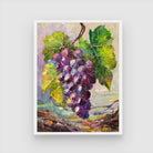 Grape Abstract Painting – Unique Art for Your Home 3 : 4 Vertical New Premium Wall Art Canvas by MeriDeewar