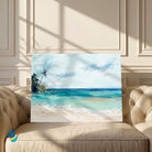 Havelock Lagoon | Andaman Beach Abstract Wall Art 3 : 2 Horizontal Premium Wall Art Canvas by MeriDeewar