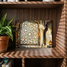 Islamic Jaali Arch | Islamic Wall Art 3 : 2 Horizontal Premium Wall Art Canvas by MeriDeewar