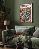 Jackson Pollock Number Poster 3 : 4 Vertical New Premium Wall Art Canvas by MeriDeewar