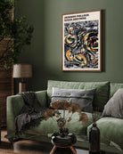 Jackson Pollock Ocean Greyness Poster 3 : 4 Vertical New Premium Wall Art Canvas by MeriDeewar