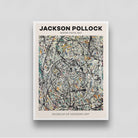 Jackson Pollock Watery Paths Poster 3 : 4 Vertical New Premium Wall Art Canvas by MeriDeewar