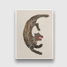 Japanese Tiger set of 2 Walls Premium Wall Art Canvas by MeriDeewar