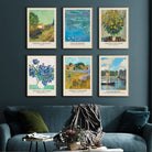 Jerusalem Artichoke Flowers Painting by Vincent Van Gogh 3 : 4 Vertical New Premium Wall Art Canvas by MeriDeewar