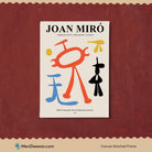 Joan Miro Speaking Alone Poster 3 : 4 Vertical New Premium Wall Art Canvas by MeriDeewar