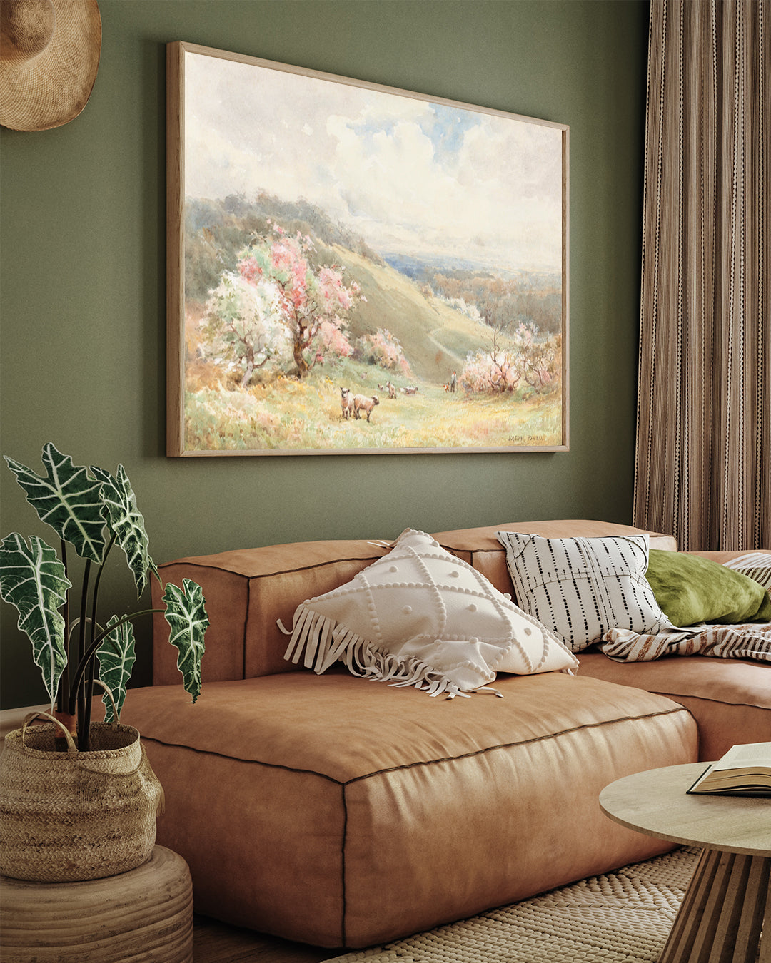 Joseph Ruben Powell Spring 3 : 4 Horizontal New Premium Wall Art Canvas by MeriDeewar