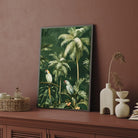 Jungle Serenade wall art 2 : 3 Vertical Premium Wall Art Canvas by MeriDeewar