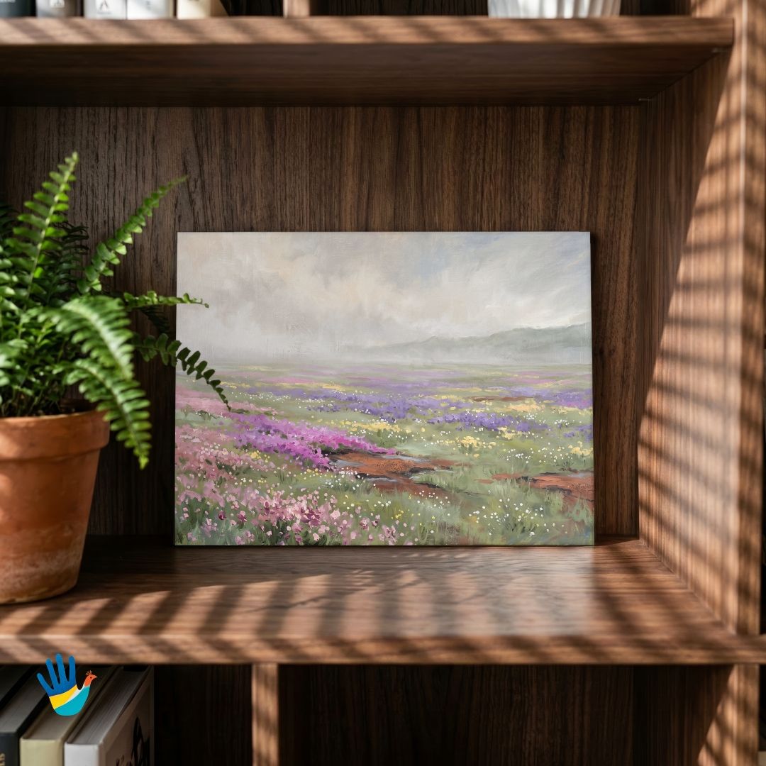 Kaas Patharavarchi Phula | Kaas Plateau Wall Art 3 : 2 Horizontal Premium Wall Art Canvas by MeriDeewar