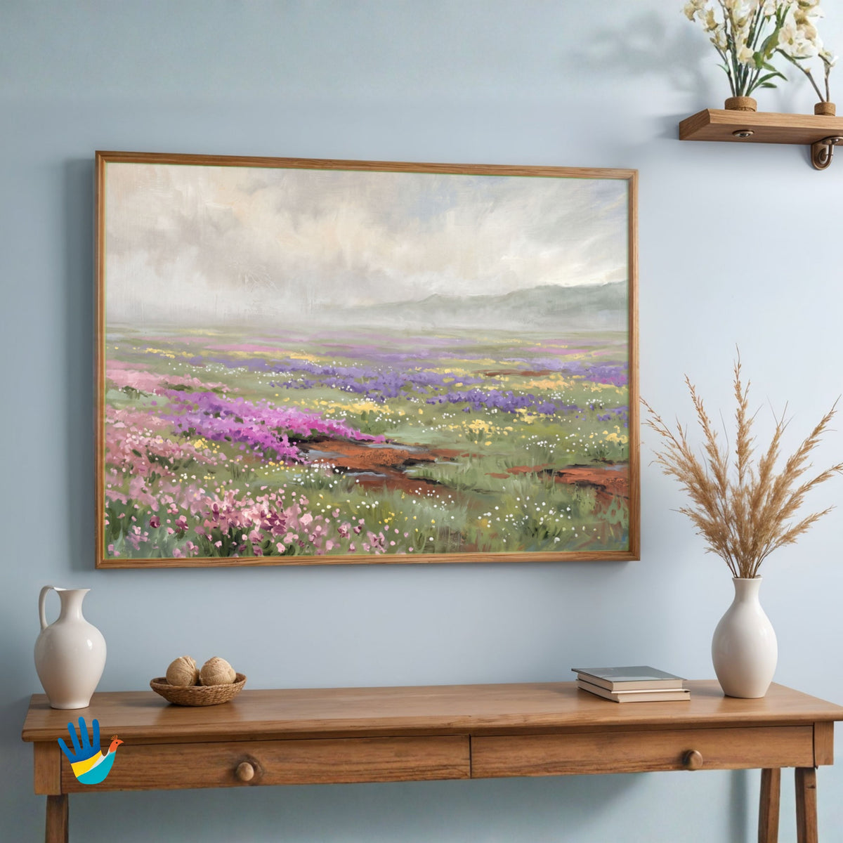 Kaas Patharavarchi Phula | Kaas Plateau Wall Art 3 : 2 Horizontal Premium Wall Art Canvas by MeriDeewar