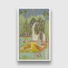 Kedar Ragini Painting 2 : 3 Vertical Premium Wall Art Canvas by MeriDeewar