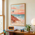 Konkan Shore | Goa Coastal Abstract Wall Art 3 : 4 Vertical Premium Wall Art Canvas by MeriDeewar