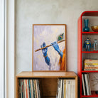 Krishna Bansuri | Hindu Wall Art 3 : 4 Vertical Premium Wall Art Canvas by MeriDeewar