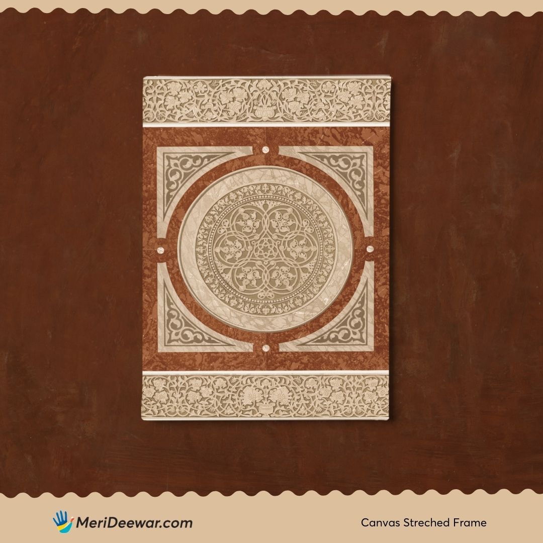 La Decoration Arabe Artwork 3 : 4 Vertical New Premium Wall Art Canvas by MeriDeewar