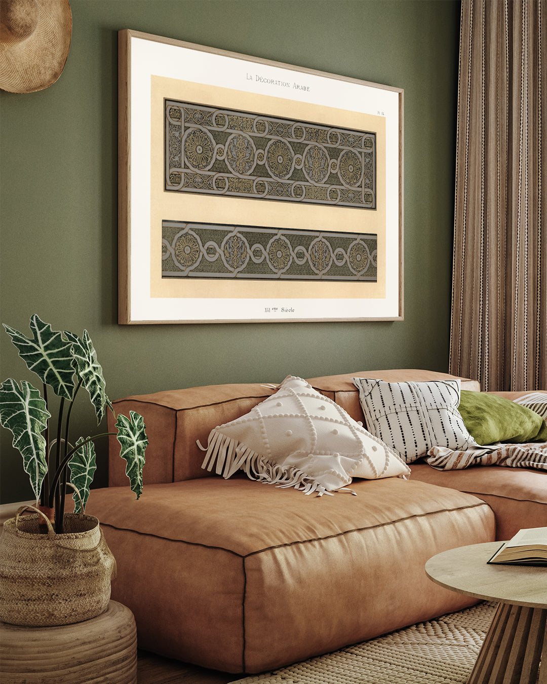 La Decoration Arabe 3 : 4 Horizontal New Premium Wall Art Canvas by MeriDeewar