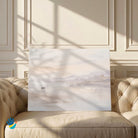Lake in Haze | Udaipur Misty Lake Panoramic Art 3 : 2 Horizontal Premium Wall Art Canvas by MeriDeewar