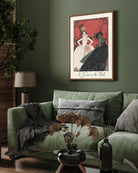 Le Jour et la Nuit Poster by George Barbier 3 : 4 Vertical New Premium Wall Art Canvas by MeriDeewar