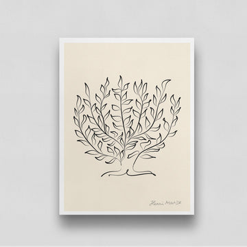 Le Platane Postert by Henri Matisse 3 : 4 Vertical New Premium Wall Art Canvas by MeriDeewar