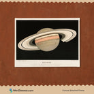 Lithograph Saturne 3 : 4 Horizontal New Premium Wall Art Canvas by MeriDeewar