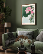 Lotus Poster by Ohara Koson 3 : 4 Vertical New Premium Wall Art Canvas by MeriDeewar