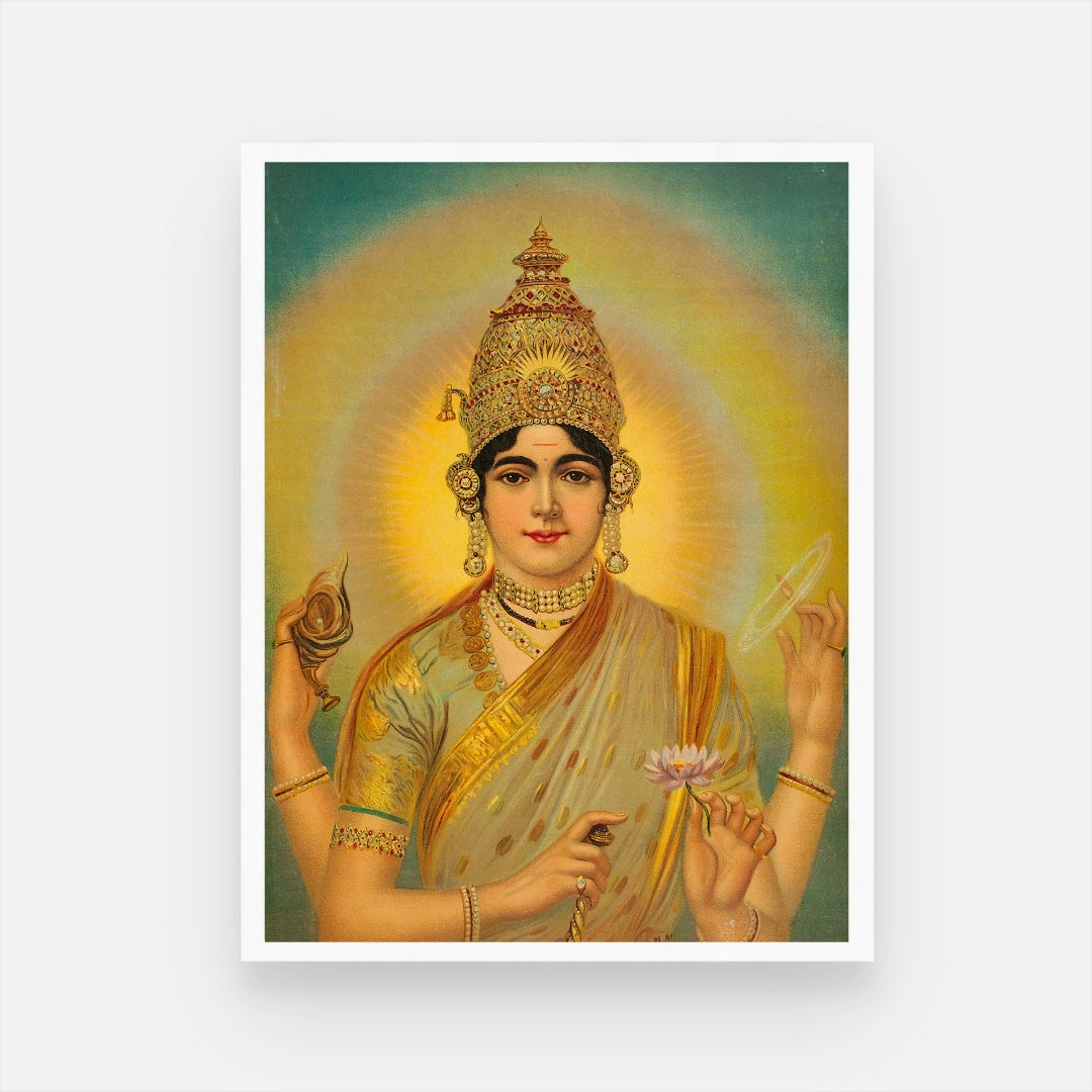 M V Dhurandhar's Neerja Indira Devi Artwork - Buy on MeriDeewar 3 : 4 Vertical New Premium Wall Art Canvas by MeriDeewar