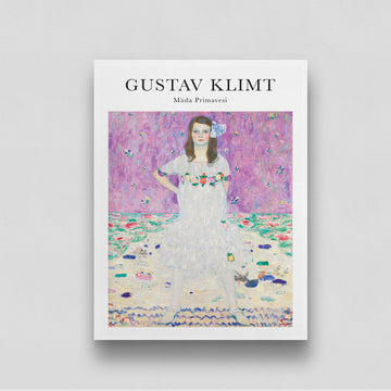 Mada Primavesi by Gustav Klimt 3 : 4 Vertical New Premium Wall Art Canvas by MeriDeewar