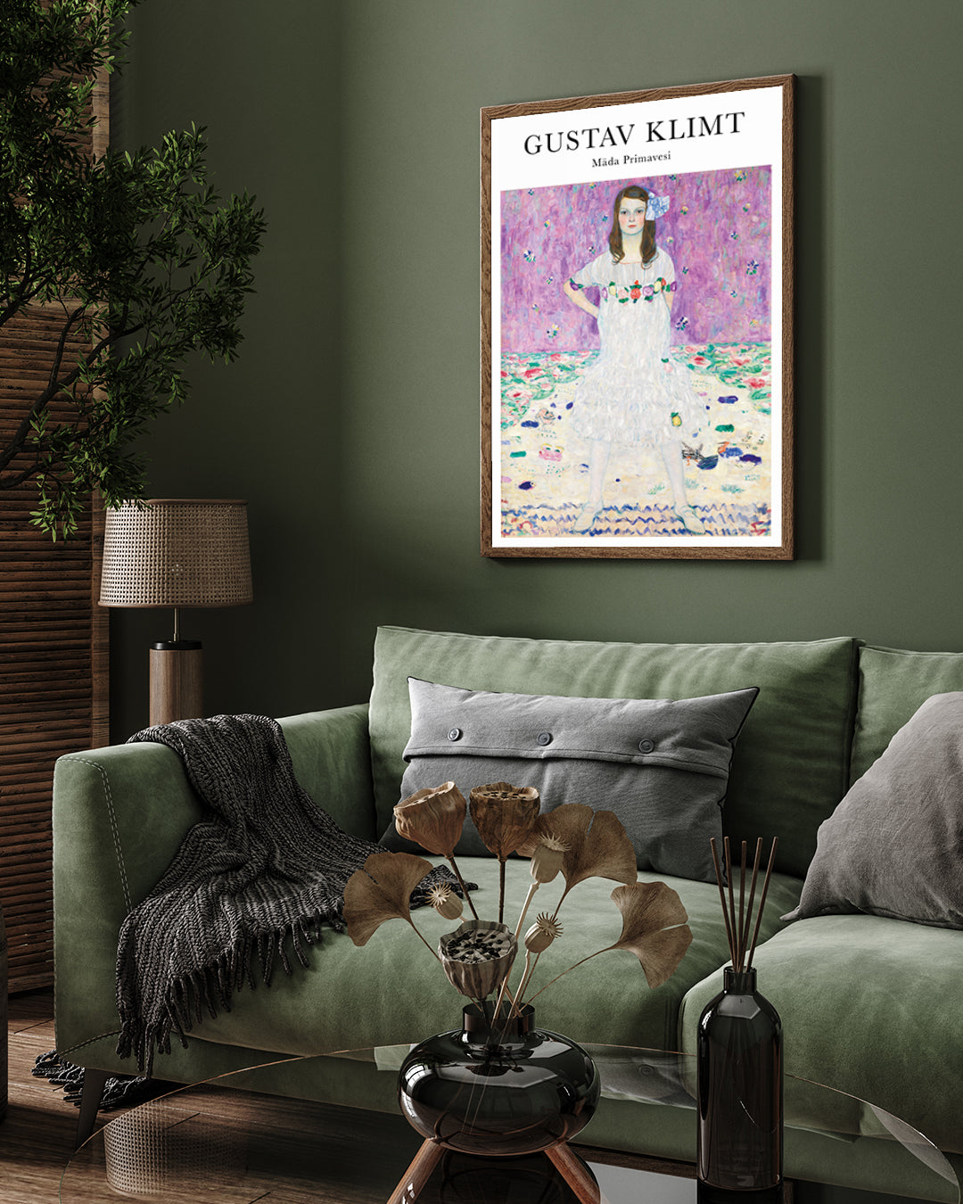 Mada Primavesi by Gustav Klimt 3 : 4 Vertical New Premium Wall Art Canvas by MeriDeewar