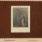 Man Playing a Harp by James Bruce 3 : 4 Vertical New Premium Wall Art Canvas by MeriDeewar