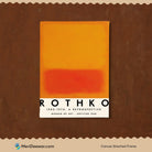 Mark Rothko 1 Artwork 3 : 4 Vertical New Premium Wall Art Canvas by MeriDeewar